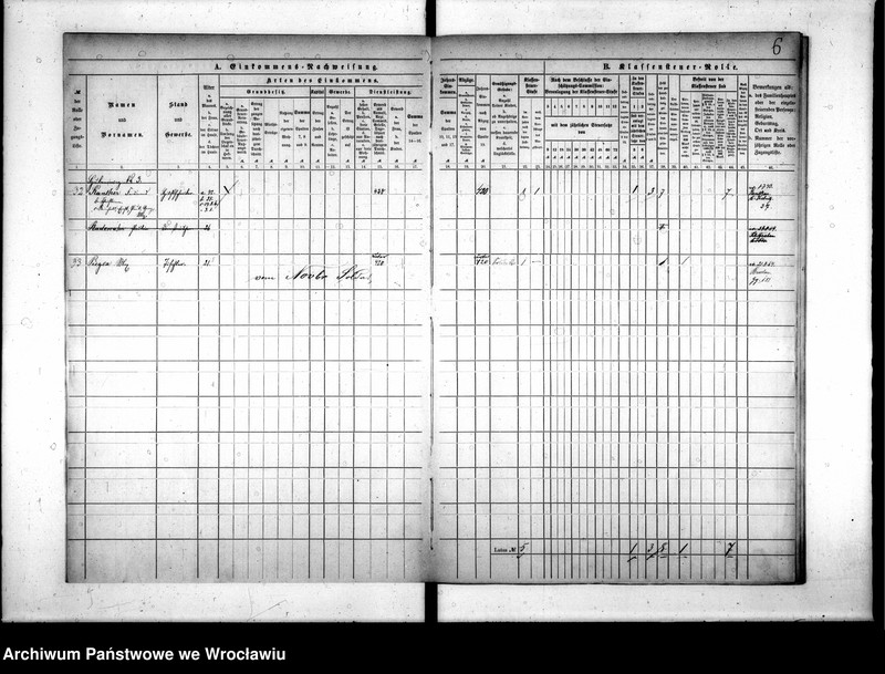 image.from.unit.number "Klassensteuerrolle nebst Eikommens - Nachweisung"