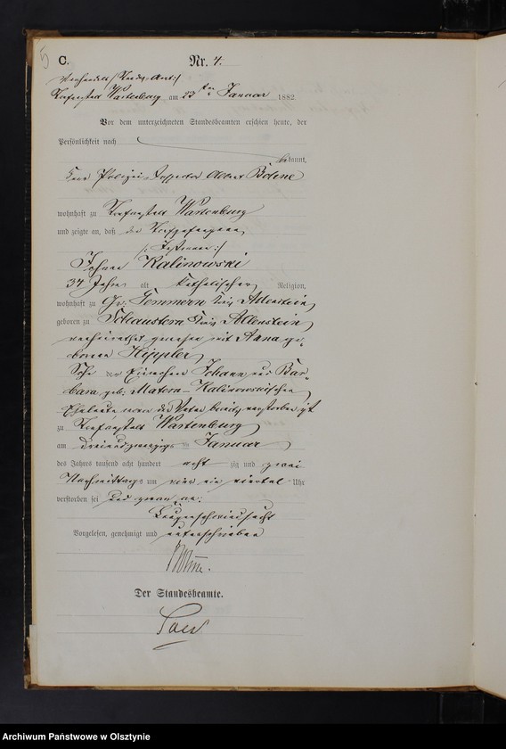 image.from.unit.number "Sterbe-Haupt-Register Nr 1 - 42"