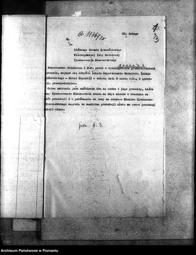 Obraz 7 z jednostki "Sprawy ogólno - administracyjne Mleczarstwo"