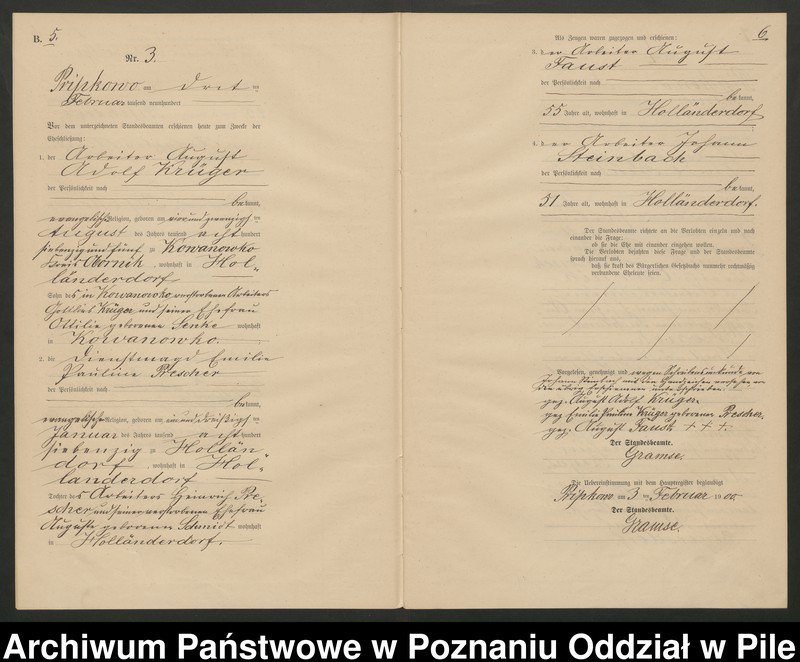 Obraz 6 z jednostki "Księga małżeństw"