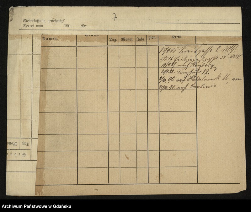 image.from.unit.number "Karty meldunkowe: Doerks -Dollase"