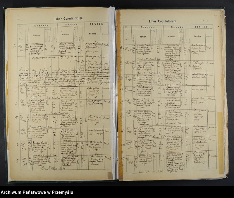 Obraz 11 z jednostki "Księga małżeństw i zgonów"