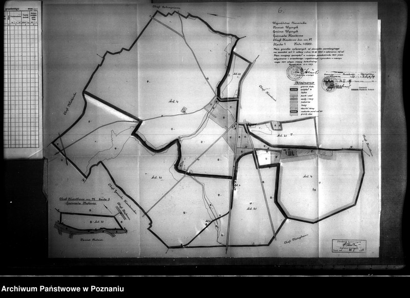 Obraz 10 z jednostki "Rejestr pomiarowy wyłączeń z art. 4 i 5 ustawy o reformie rolnej z majątku Kosztowo powiatu wyrzyskiego"