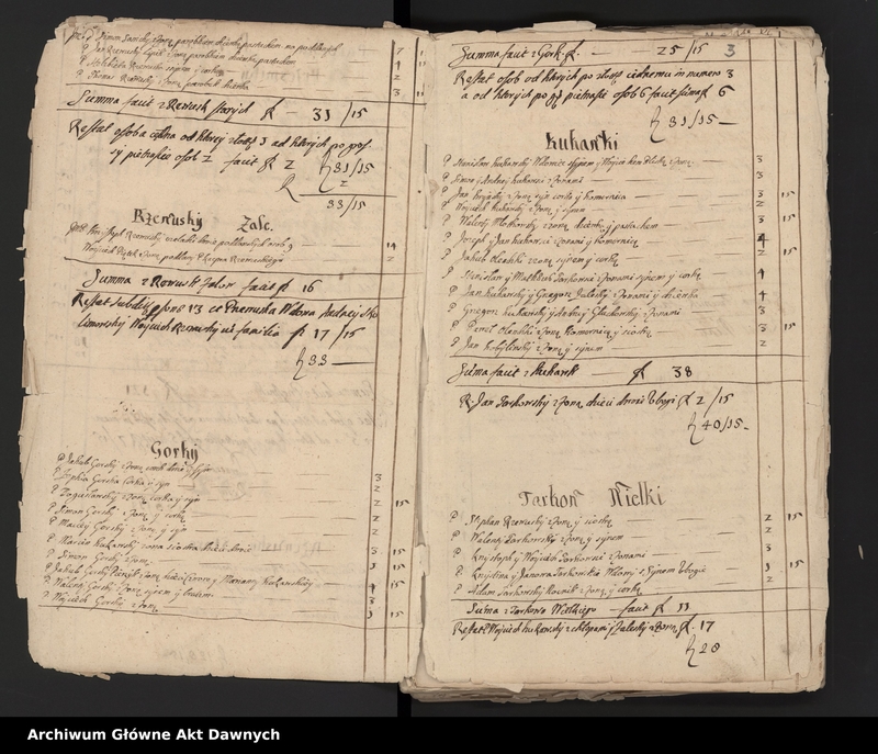 Obraz 5 z jednostki "Rejestry pogłównego generalnego woj. podlaskiego i rawskiego."