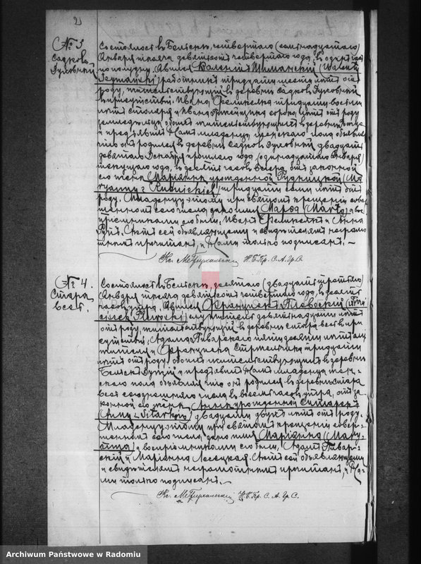 image.from.unit.number "[Duplikat akt urodzonych, zaślubionych i zmarłych parafii Belsk za 1904 r.]"