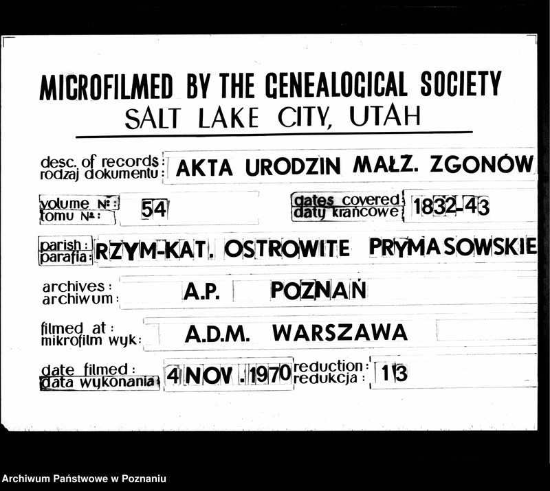 image.from.unit.number "Duplicate der Kirchenbücher /urodzenia, małżeństwa, zgony/"