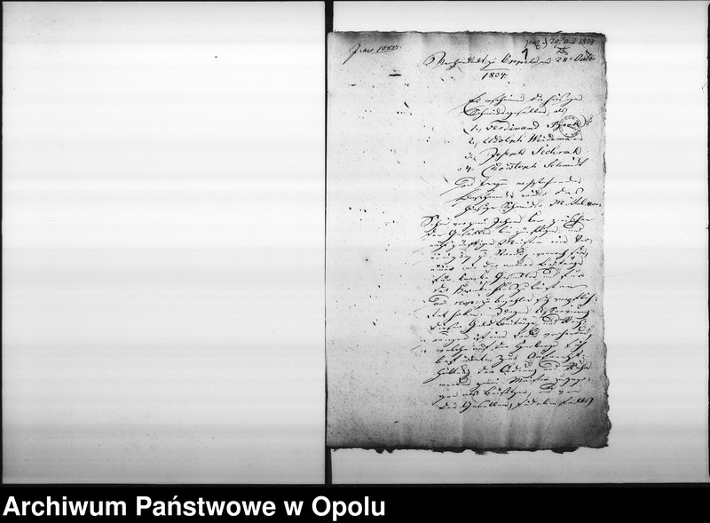 Obraz 5 z jednostki "Acta betreffend das hiesige Schneidergewerbe de anno 1834 bis [1838]"