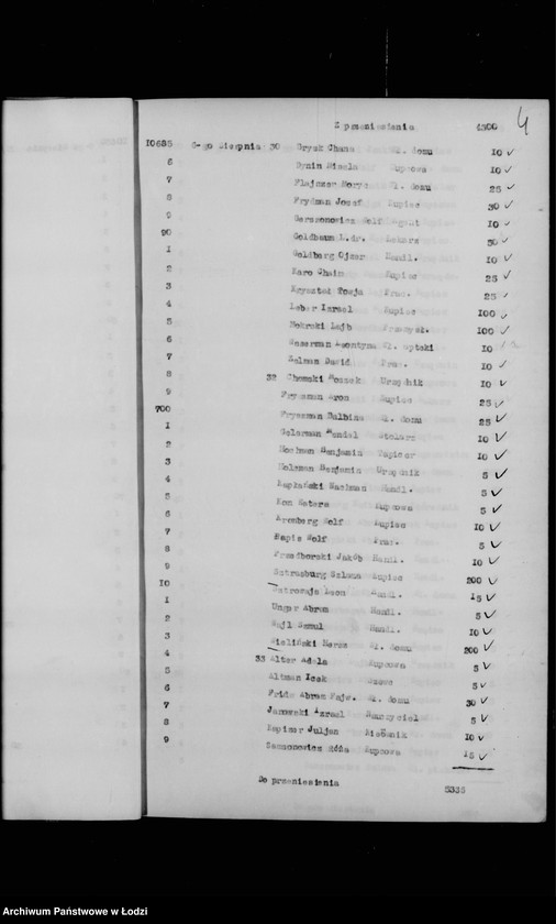 Obraz 7 z jednostki "Rejestr poborczy"