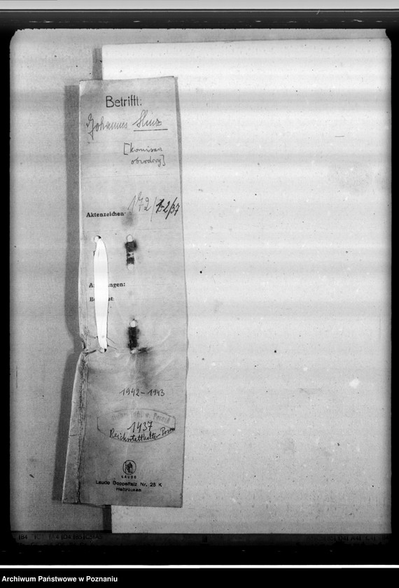 Obraz 4 z jednostki "Hinz, Johannes - komisarz obwodowy"