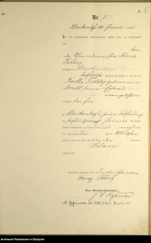 image.from.unit.number "Geburts-Haupt-Register Nr 1 - 104"