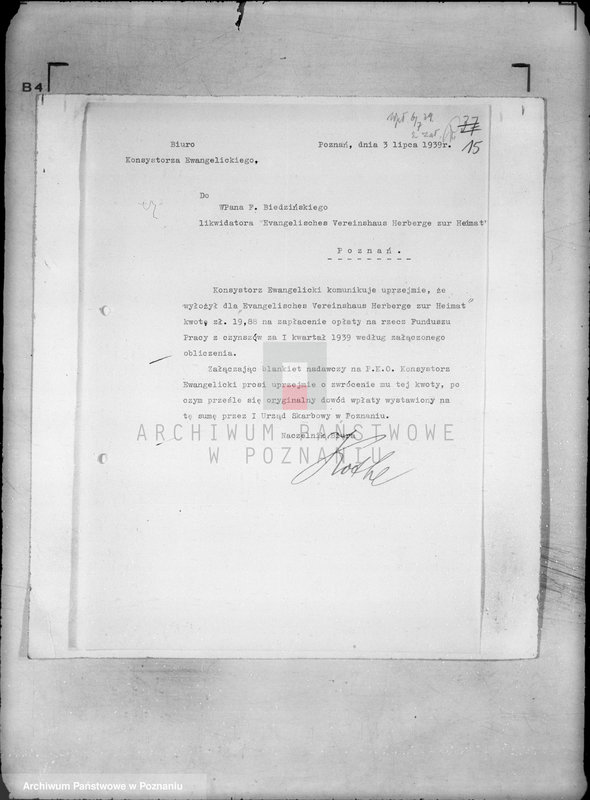 Obraz 19 z jednostki "/Evangelisches Vereinhaus Herberge zur Heimat w likwidacji/"