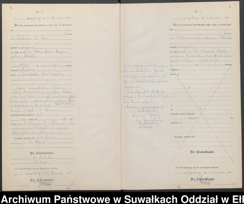 image.from.unit.number "Sterbe-Neben-Register des Preussischen Standes-Amtes Angerburg Kreis Angerburg"