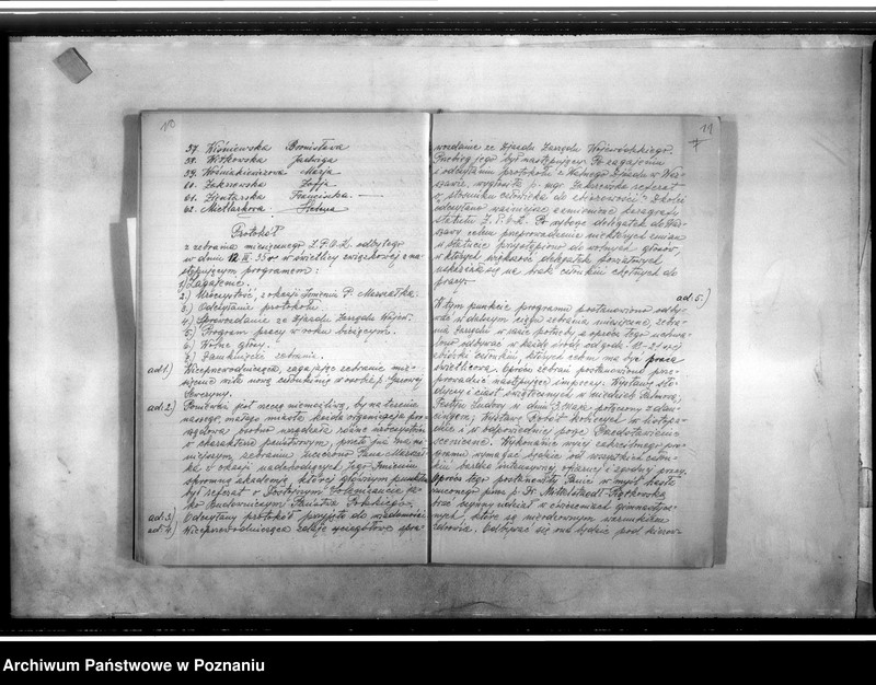 Obraz 9 z jednostki "Protokolarz zebrań, statut"