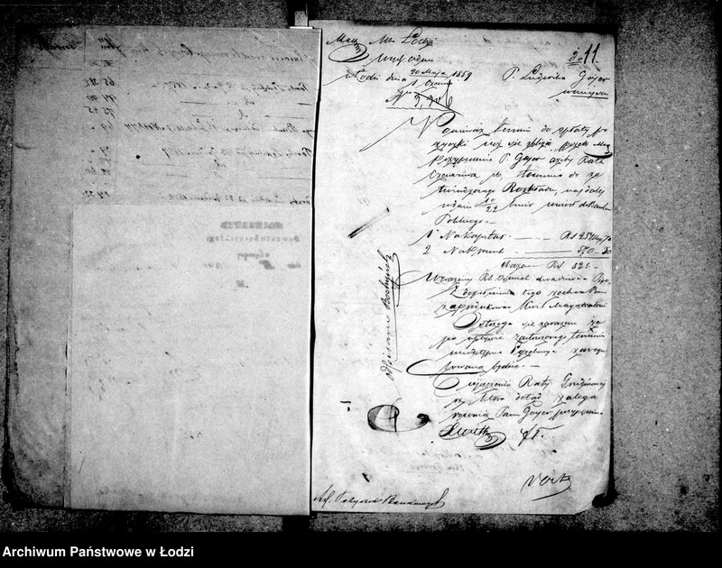 Obraz 13 z jednostki "Akta w przedmiocie pożyczek bankowych"