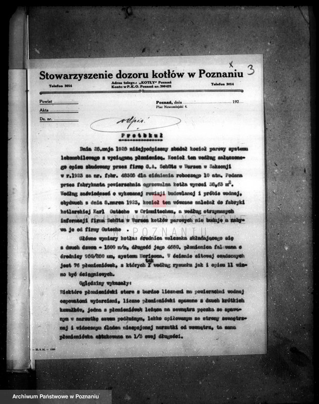 image.from.unit.number "Fabryka kwasu węglowego własność L. Rost w Poznaniu nr woj. 5824"