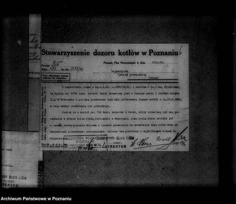 Obraz 11 z jednostki "Fabryka mebli Bracia Tietz w Swarzędzu powiat poznański nr woj. 3084"