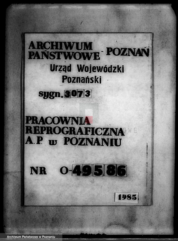 Obraz 1 z jednostki "Majątek Wysoka Mała wyłączenie z art.. 4 i 5 ustawy o wykonaniu reformy Welter Buttner"
