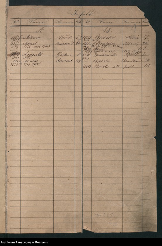 Obraz 4 z jednostki "A. betr. die Zuzüge zu den Insurgenten nach Polen vom Auslande /Deutsche, Franzosen, Italiener, Engländer, Dänen…/"