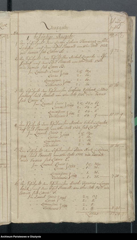 image.from.unit.number "Seehestensche Schul Cassen Rechnung"