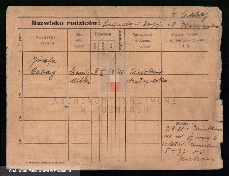 Obraz 9 z jednostki "Cabach - Cent"