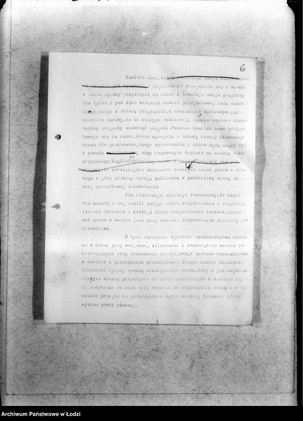 Obraz 9 z jednostki "Komitet Robót Publicznych [korespondencja z innymi komitetami i sekcjami]"