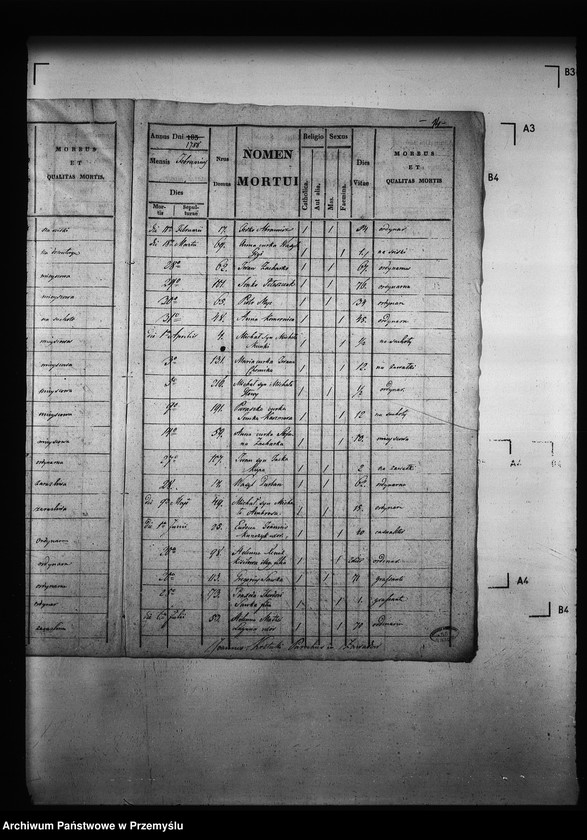 Obraz 19 z jednostki "[Kopie ksiąg metrykalnych parafii Zawadów (dekanat Niemirów)]"