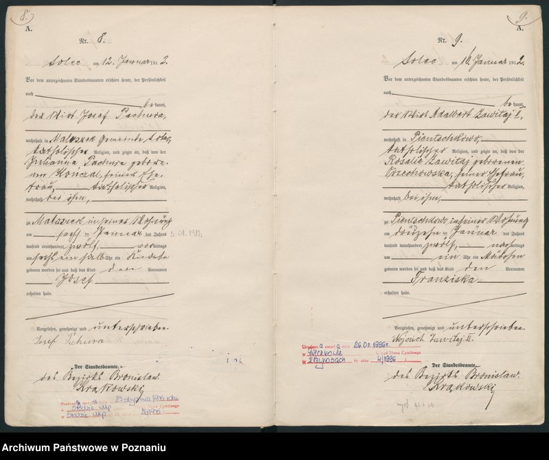 Obraz 7 z jednostki "Geburts-Haupt-Register"