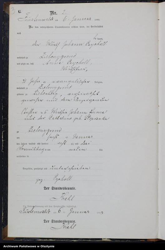 image.from.unit.number "Sterbe-Neben-Register Nr 1 - 188"