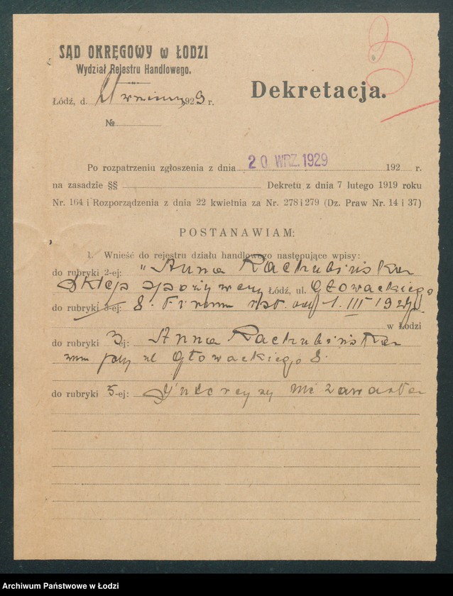 Obraz 5 z jednostki "Anna Rachubińska- sklep spożywczy"