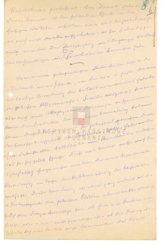 Obraz 18 z jednostki "Sytuacja przed wybuchem powstania wielkopolskiego. /Tłumaczenia z prasy polskiej na język niemiecki, wypisy z prasy niemieckiej w Poznaniu/ - część lV."