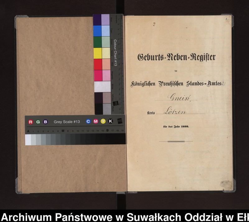 image.from.unit.number "Geburts-Neben-Register des Königlichen Preussischen Standes-Amtes Gneist Kreis Lötzen"