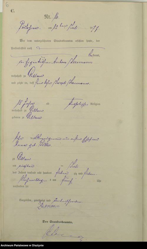 image.from.unit.number "Sterbe-Haupt-Register Nr 11 - 24"