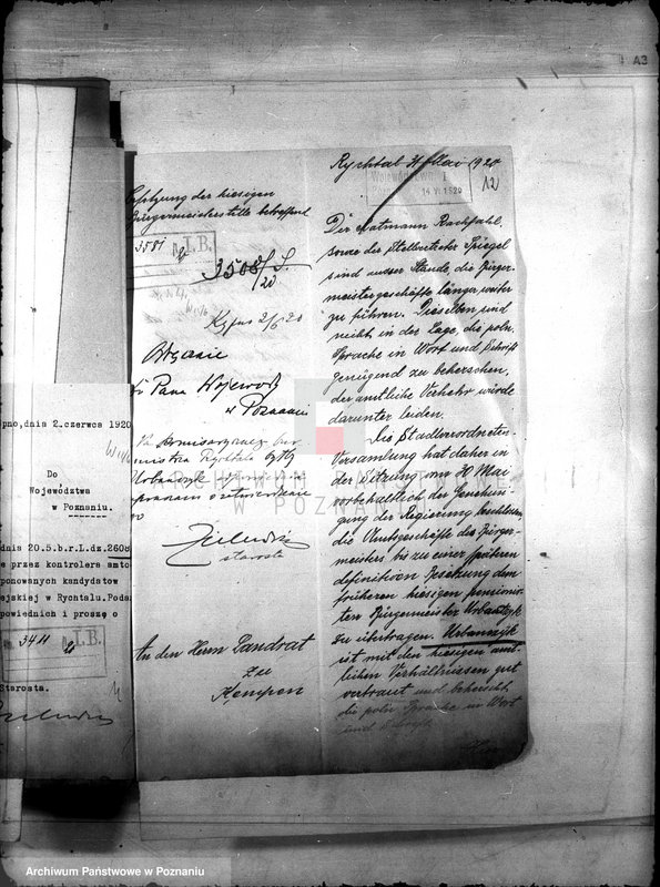 Obraz 16 z jednostki "Członkowie magistratu miasta Rychwał"