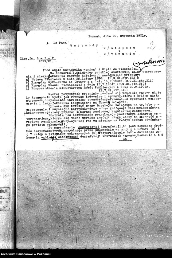 Obraz 6 z jednostki "Dezynfekcja wagonów"