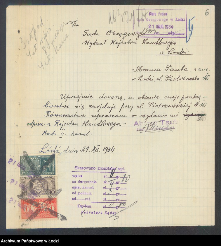 Obraz 8 z jednostki "Abram Taub – sprzedaż manufaktury"