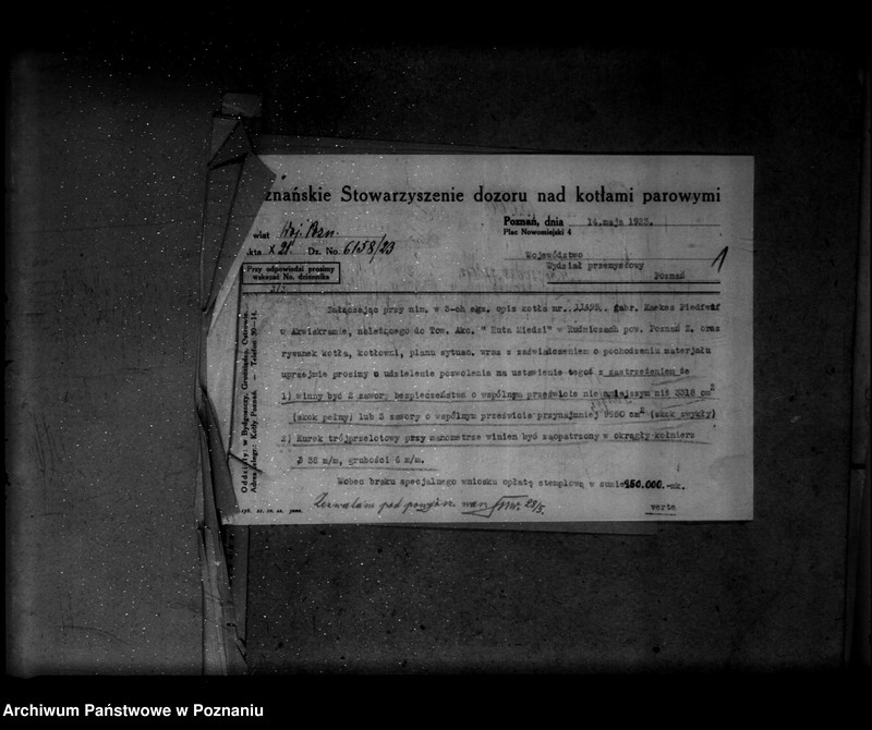 Obraz 5 z jednostki "Wielkopolska Huta Miedzi Rudnicze powiat poznański nr woj 124"