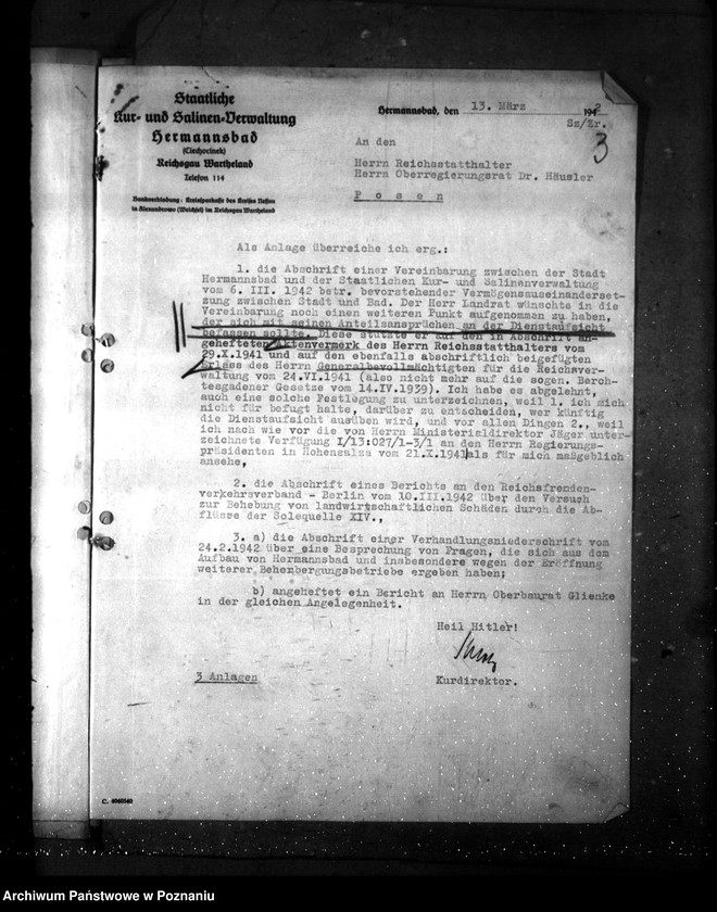 Obraz 7 z jednostki "Hermannsbad - Dienstaufsicht (Ciechocinek)"