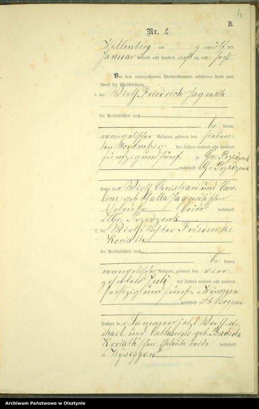 image.from.unit.number "Heiraths-Neben-Register Nr 1 - 54"