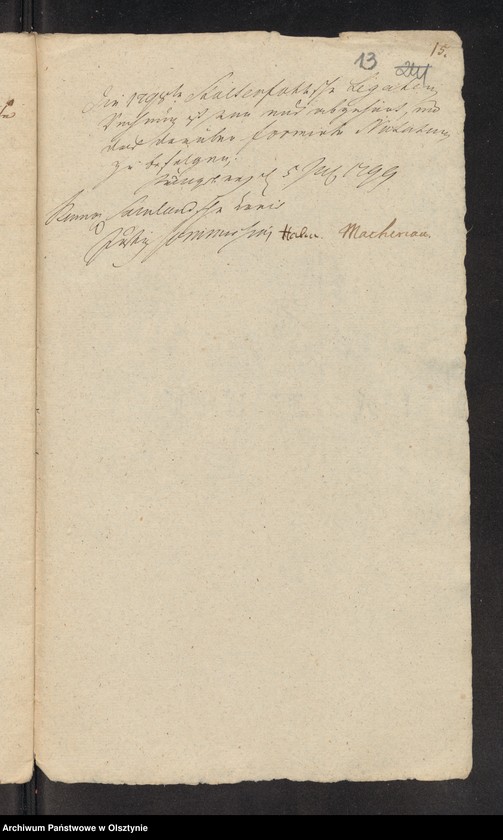 image.from.unit.number "Administrations Rechnung über des Stolterfothsche Legaten Capital und derer Intereßen deßen Einnahme und Ausgabe zu Pobethen Von Michael 1797 bis Michael 1798"