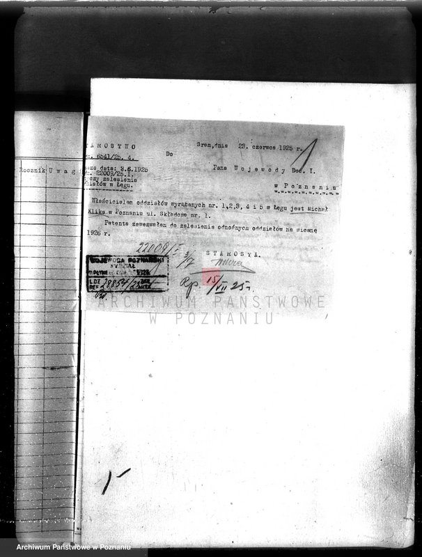 image.from.unit.number "Majętność leśna Łęgu powiat śremski"