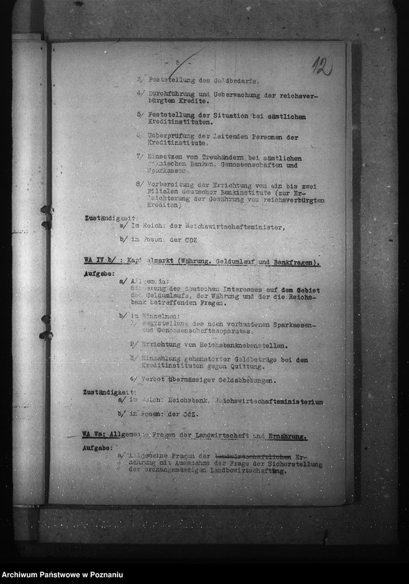 Obraz 16 z jednostki "Podziały czynności w wydziałach oraz przybudówkach urzędu namiestnika"