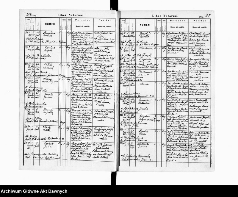 image.from.unit.number "Parafia: Lwów, parafia św. Anny. Dekanat: Lwów. Księga metrykalna urodzeń, ślubów i zgonów dla parafii miejskiej i wsi Kleparów."