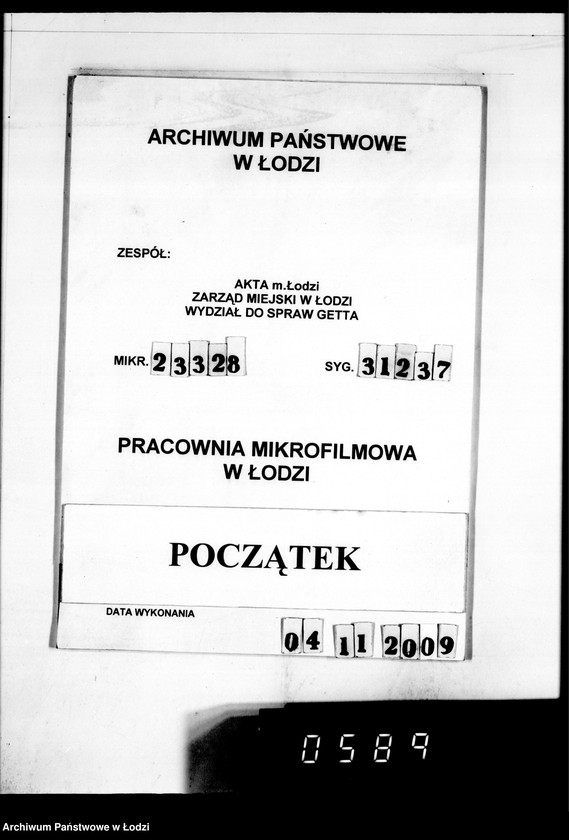 Obraz 1 z jednostki "[Dowody dostawy umundurowania dla intendentury wojskowej Berlin II]"