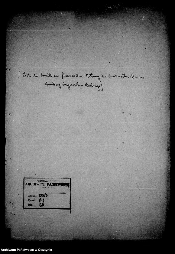 image.from.unit.number "/Liste der bereits zur finanziellen Rettung des bankerotten Barons Romberg eingezahlen Beiträge/"