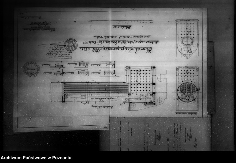 Obraz 9 z jednostki "Fabryka maszyn własność Centrali pługów parowych Poznań nr woj. kotła 5843"