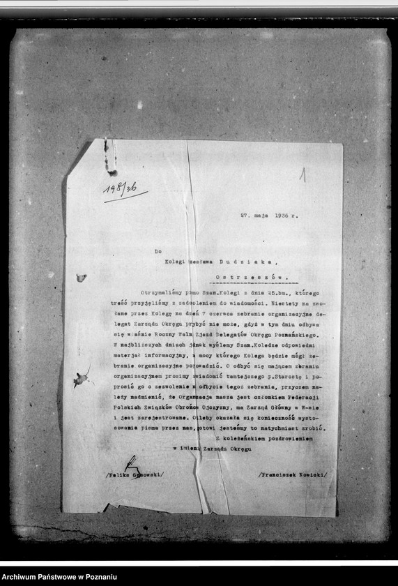 image.from.unit.number "Sprawy personalne i organizacyjne - korespondencja, ewidencja członków, organizacja, zaproszenia, skład zarządu"