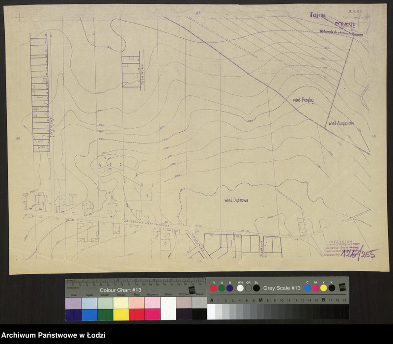 Obraz 1 z jednostki "Plan miasta Łodzi. Sekcja SO 45"