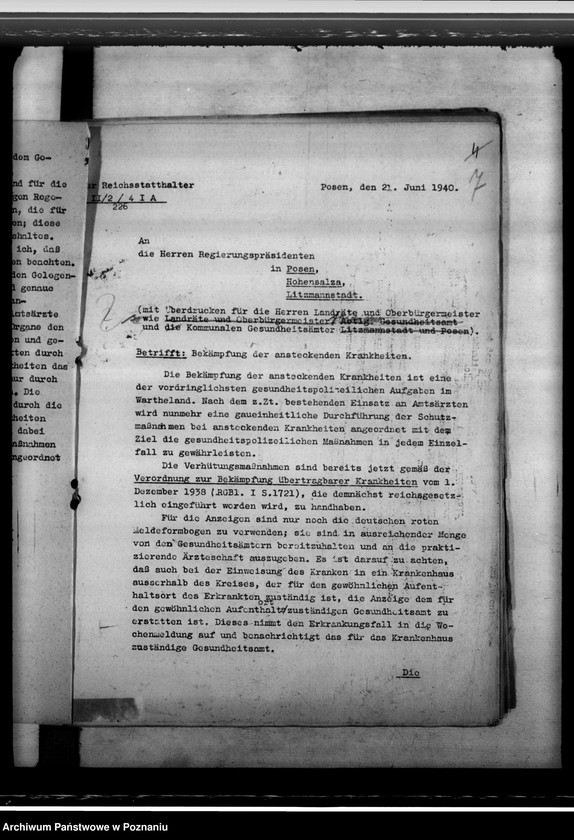 Obraz 11 z jednostki "Zarządzenia w sprawie zwalczania zaraźliwych chorób"