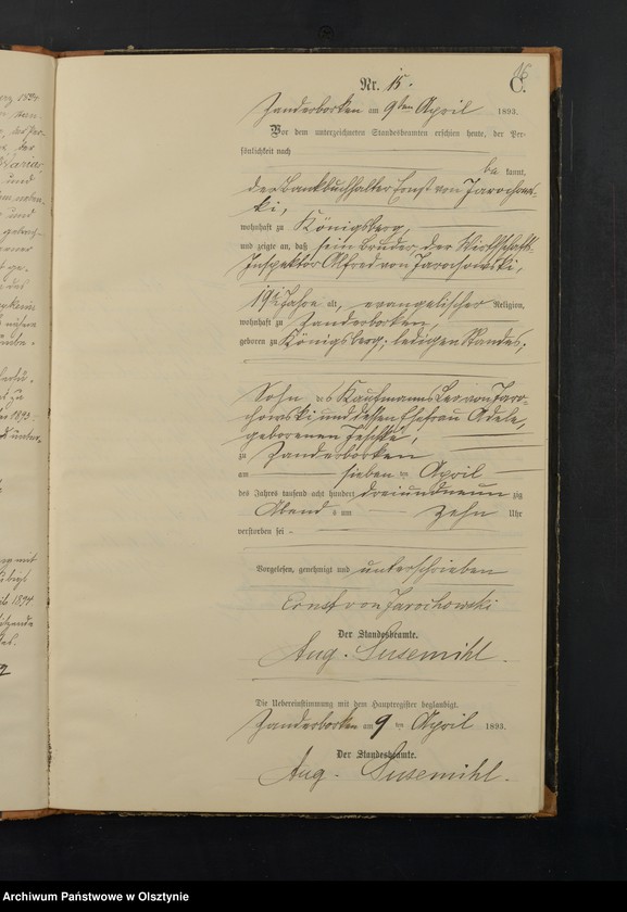 image.from.unit.number "Sterbe-Neben-Register Nr 1 - 53"