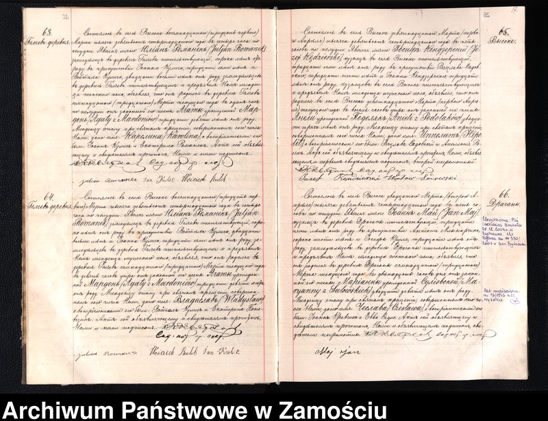 image.from.unit.number "Akta urodzeń, małżeństw, zgonów"